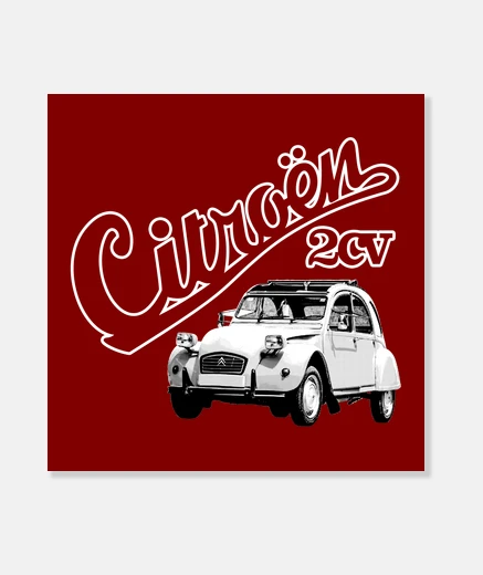 Wall citroën 2cv