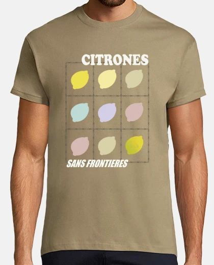 Tee-shirt citrons sans frontières