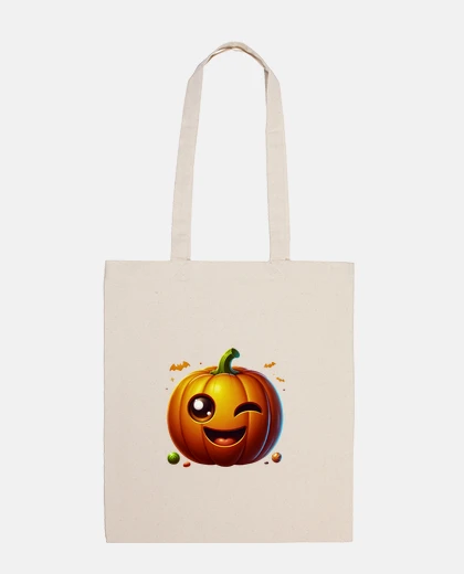 Sac citrouille emoji all