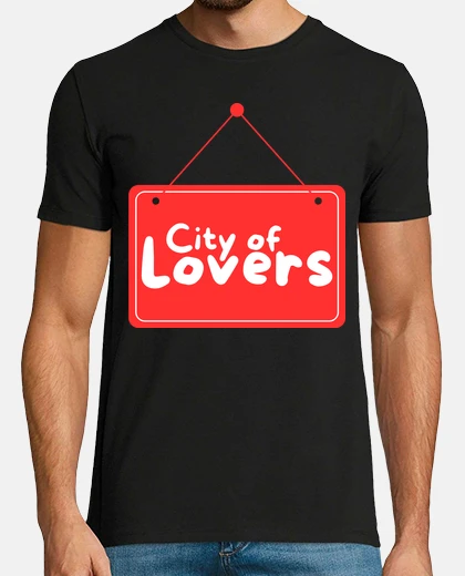T-shirt città di amore