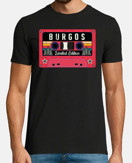 T-shirt città di burgos vintage