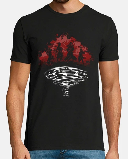 Tee-shirt clan uchiwa