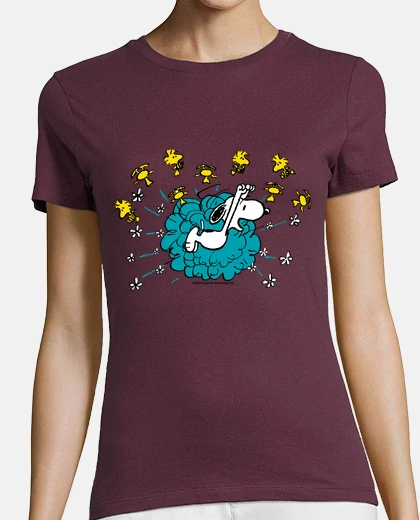 T-shirt Clash Snoopy e Woodstock