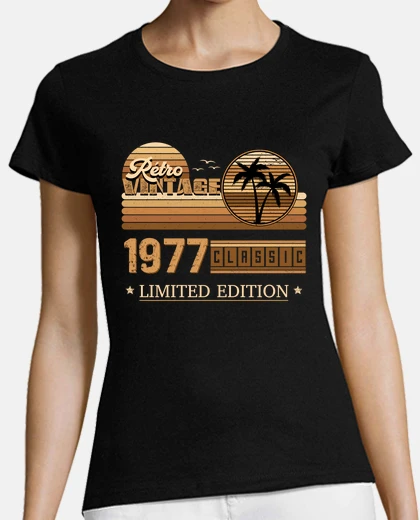 Playera clásico clásico edición limitada 1977