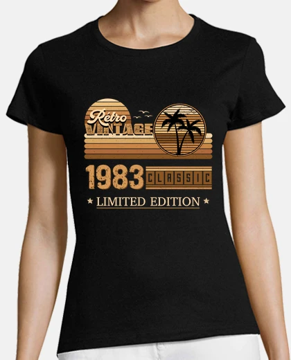Playera clásico clásico edición limitada 1983