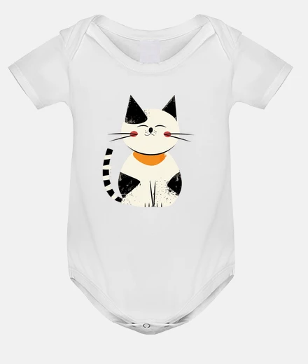 Kids Classic Geometry Kitten Lover Japanese