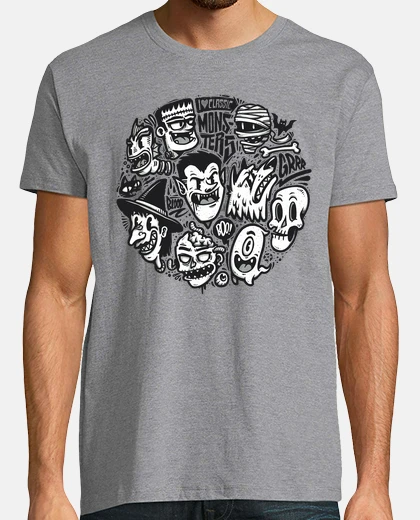 Camiseta Classic Monsters V1
