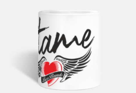 classic atame logo mug