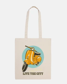 classic scooter - live city