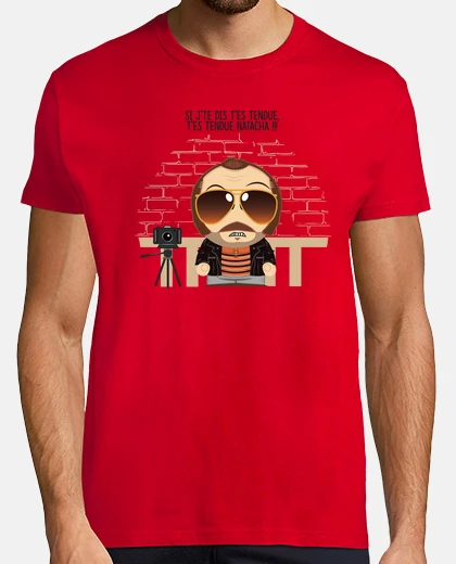 Tee-shirt Claudy Focan versus Natacha