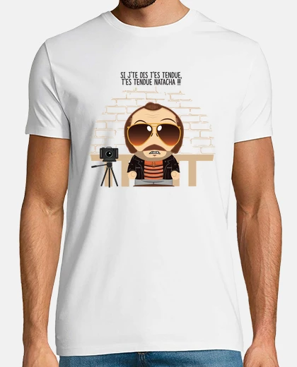 Tee-shirt Claudy Focan versus Natacha