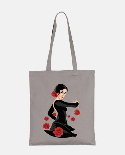 Bolsa CLAVELES Bailaora de Flamenco