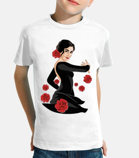 Ropa CLAVELES Bailaora de Flamenco