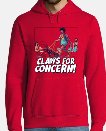 Hoodie Claws for Concern  Lobster Humor
