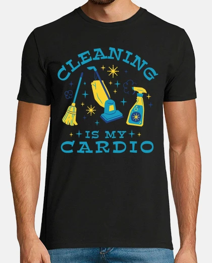 T-shirt cleaning is my fitness cardio polo