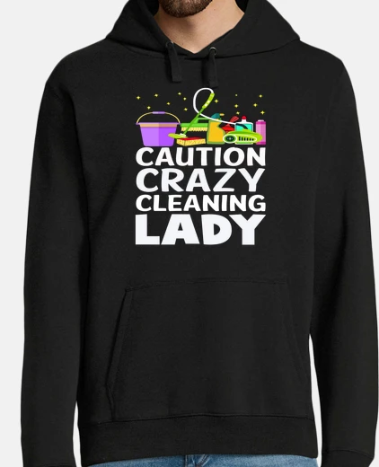 Sudadera cleaning lady household vacuum cleaner