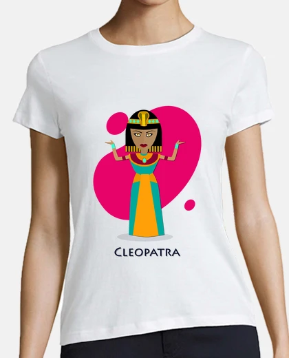 Camiseta Cleopatra, reina de Egipto