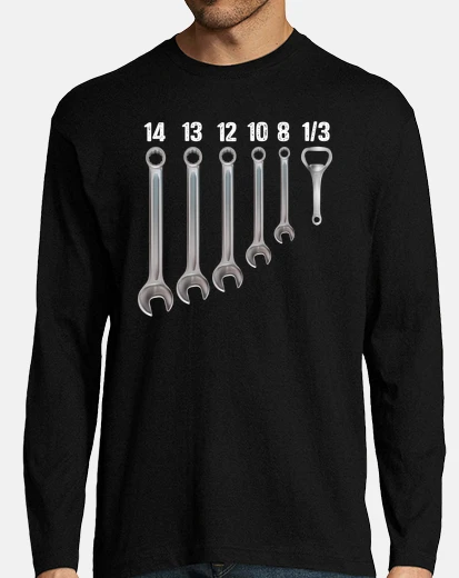 Tee-shirt clés mécaniques et ouvre-bière