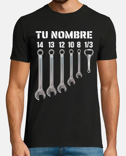 Tee-shirt clés mécaniques et ouvre-bière