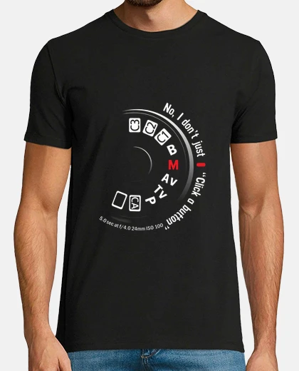 Playera Click the camera