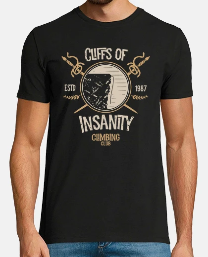Camiseta Cliffs Of Insanity Climbing Club