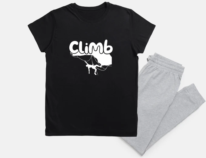 Pyjama climb art
