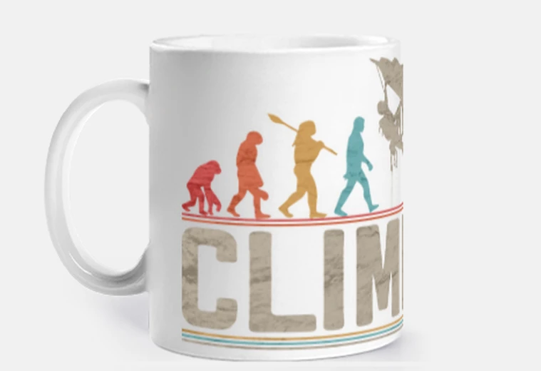 Tazza Climb Evolution Arrampicata Scalatore