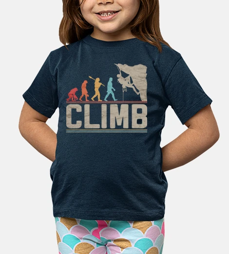 Kids climb evolution climbing climber