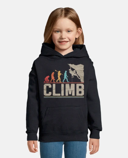 Kids climb evolution climbing climber