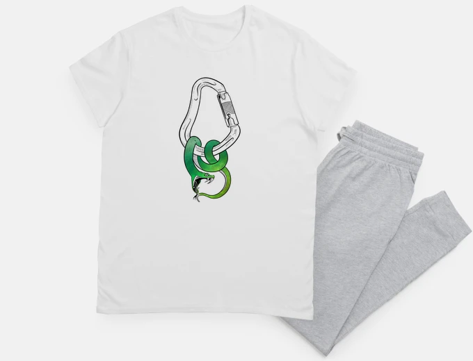 Pyjama climb snake carabiner