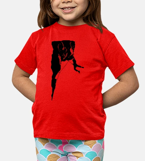 Kids climbing