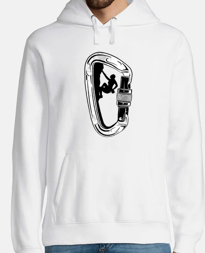 Hoodie climbing carabiner
