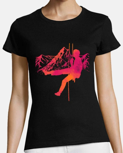 Playera climbing climb art climber climber