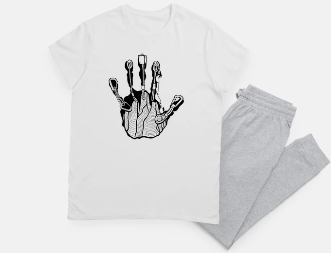 Pyjama climbing combo hand