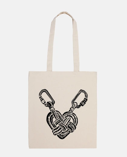 Bag climbing heart