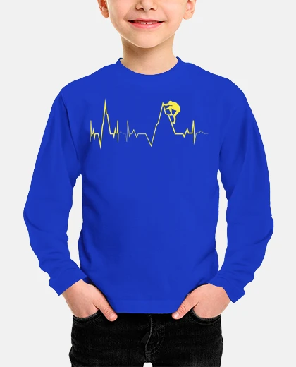 Children's climbing heart beat yellow
