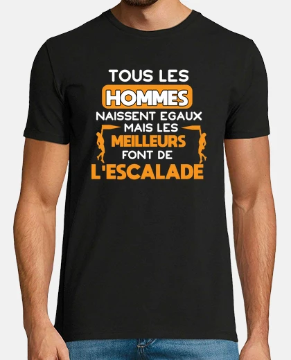 T-shirt climbing sport gift idea