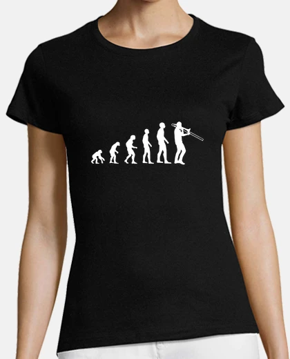 Playera clip de papel de la evolución clip de h