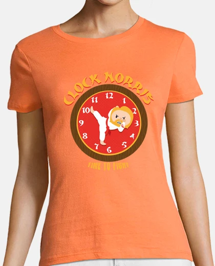 Tee-shirt Clock Norris