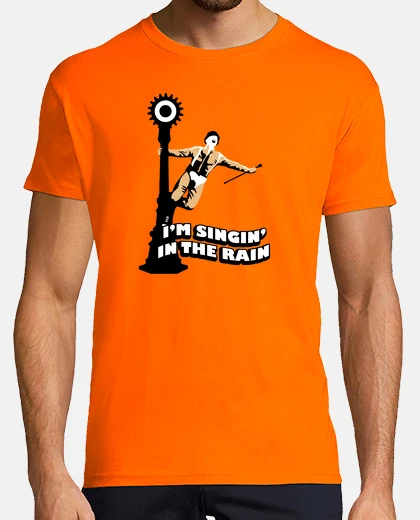 T-shirt clockwork orange singing in the rain
