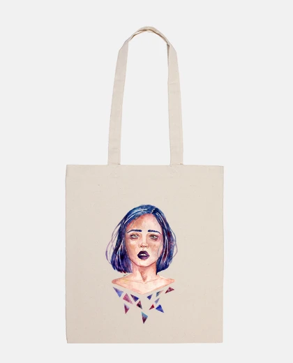 Bag cloth bag girl in pieces
