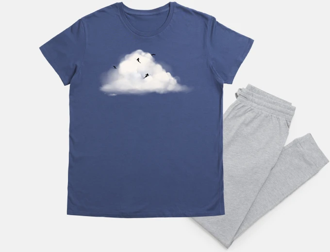 Pyjama cloud ski