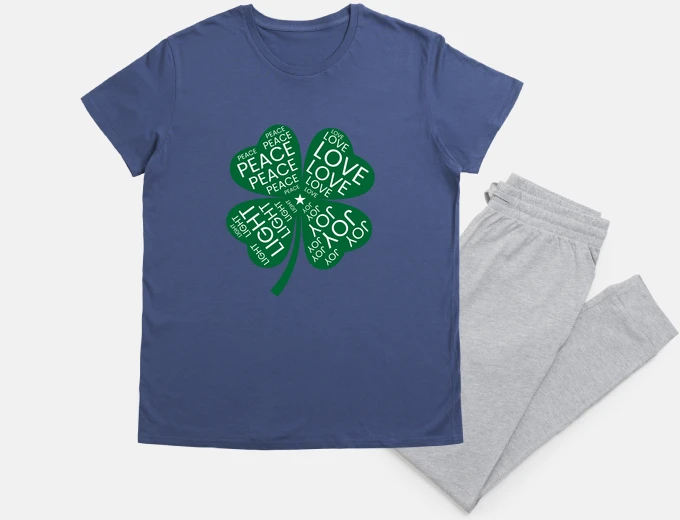 Pyjama clover connection, unisex pajamas