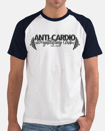 T-shirt club anti sollevamento pesi cardio
