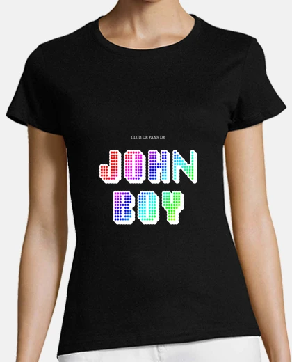 Camiseta Club de fans de John Boy - blanco, mujer