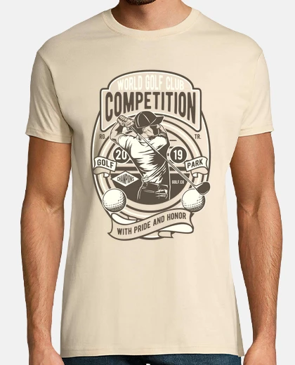 Tee-shirt club de golf mondial