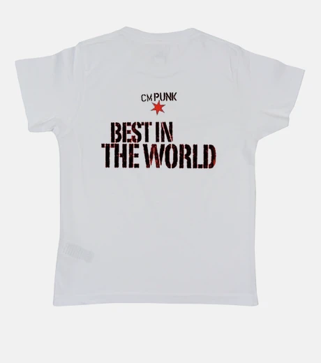 Ropa CM Punk Best in the World WWE Niño