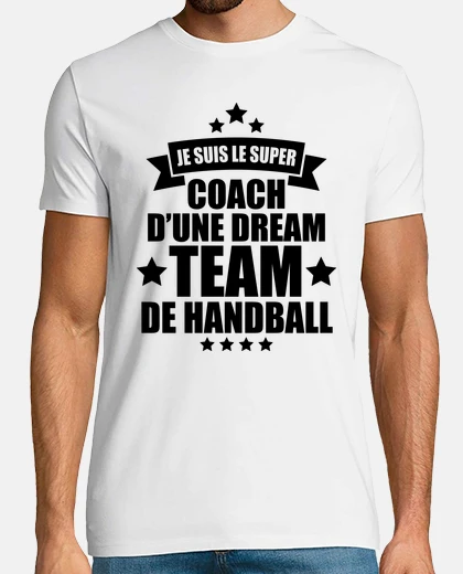 Tee-shirt coach d'une dream team de handball