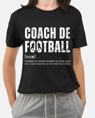 Humour coach Football Cadeau entraineur de foot' T-shirt Homme