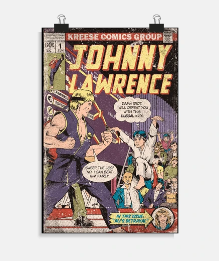 Poster cobra kai calcio illegale
